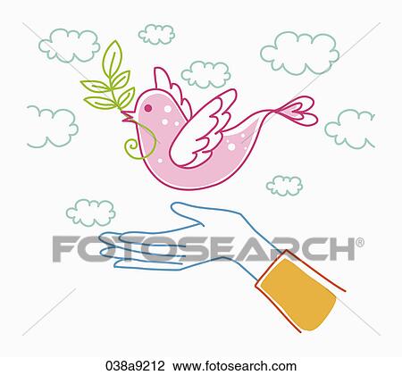 Drawing - Arms hugging yellow flowers. Fotosearch