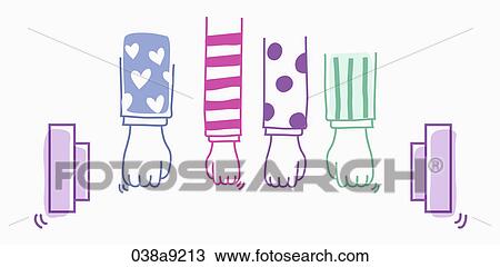 Arms in circle and number one in the middle View Large Illustration Drawing - Arms in circle and number one in the middle. Fotosearch