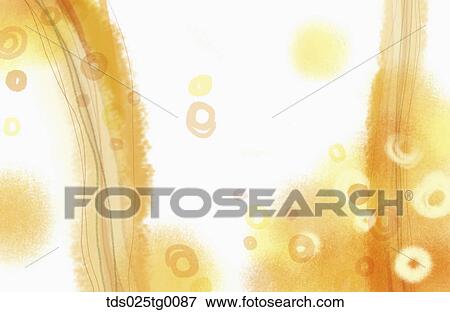 Blurry image of lines and circles in brownish color View Large Illustration Stock Illustration - Blurry image of lines and circles in brownish color. Fotosearch
