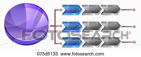 Circle and arrow shapes View Large Illustration Drawing - Circle and arrow shapes. Fotosearch
