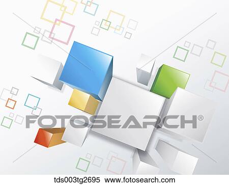 Cube bars in different sizes and colors View Large Illustration Stock Illustration - Cube bars in different sizes and colors. Fotosearch