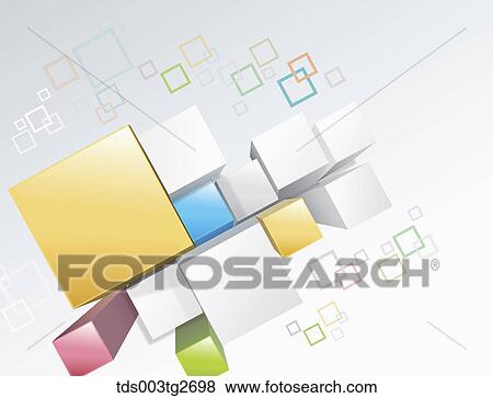 Cube bars in different sizes and colors View Large Illustration Stock Illustration - Cube bars in different sizes and colors. Fotosearch