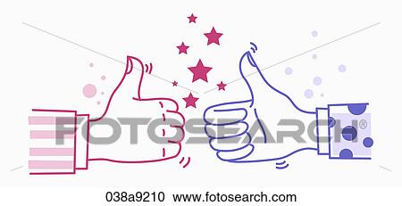 Clipart - Girl and boy carrying basket of gold stars . Fotosearch
