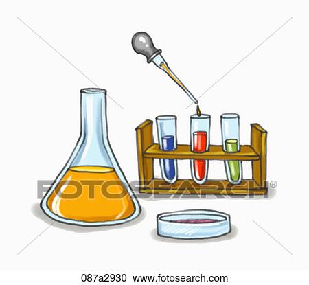 Clipart - Illustration of bottles with fluids. Fotosearch