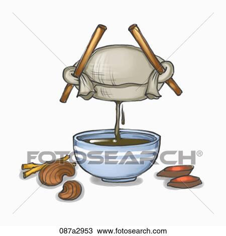 Illustration of making oriental medicine View Large Illustration Drawing - Illustration of making oriental medicine. Fotosearch