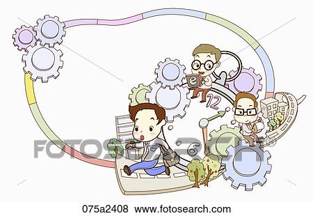 The image about e-business with alphabet e and clock View Large Illustration Stock Illustration - The image about e-business with alphabet e and clock. Fotosearch