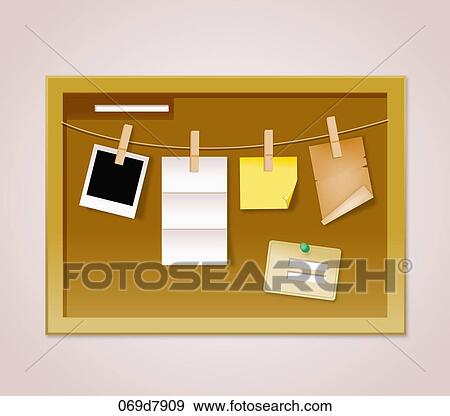 Various message notes View Large Illustration Stock Illustration - Various message notes. Fotosearch