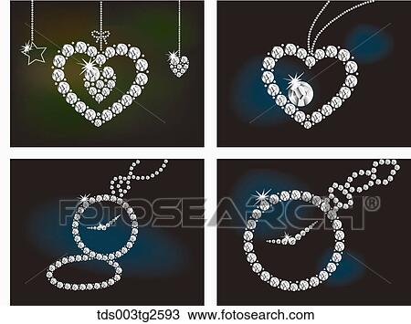 Various types of icons by jewels View Large Illustration Drawing - Various types of icons by jewels. Fotosearch