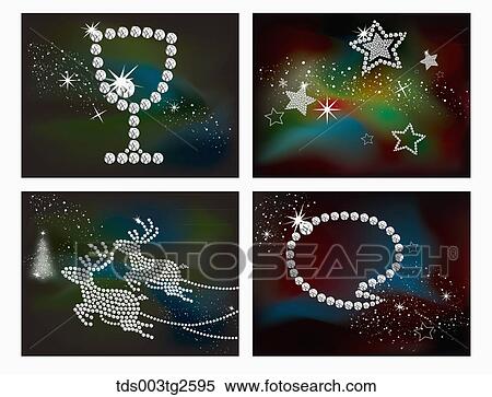 Stock Illustration - Various types of icons by jewels. Fotosearch