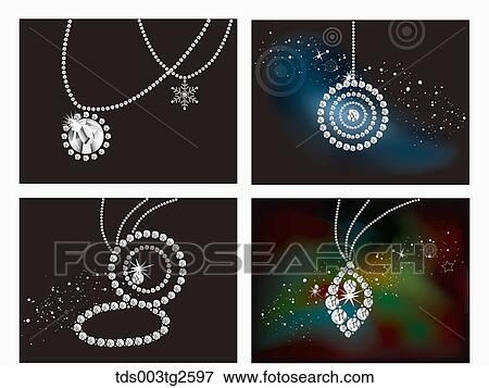 Various types of icons by jewels View Large Illustration Stock Illustration - Various types of icons by jewels. Fotosearch