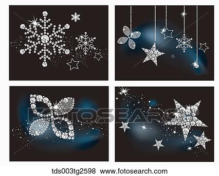 Stock Illustration - Various types of icons by jewels. Fotosearch