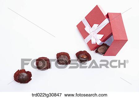 Stock Photo - A box of chocolates. Fotosearch