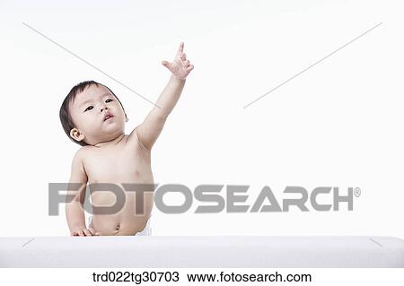 Baby boy pointing View Large Photo Image Stock Image - Baby boy pointing. Fotosearch