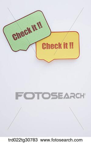 Check it!! Messages View Large Photo Image Stock Image - Check it!! Messages. Fotosearch