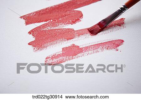 Pink paints scribbled on a paper with a brush View Large Photo Image Picture - Pink paints scribbled on a paper with a brush. Fotosearch