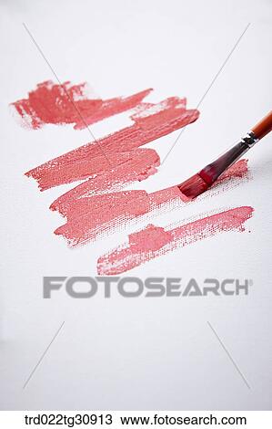 Pink paints scribbled on a paper with a brush View Large Photo Image Stock Image - Pink paints scribbled on a paper with a brush. Fotosearch