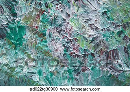 Stock Image - The image of various color paints covered thick. Fotosearch