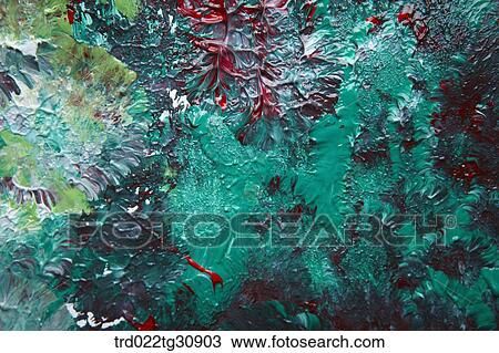 Stock Image - The image of various color paints covered thick. Fotosearch