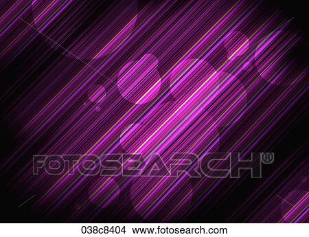 Stock Illustration - Abstractive image of black background and purple line. Fotosearch