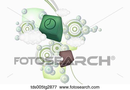 Stock Illustration - abstractive patterned artworks. Fotosearch