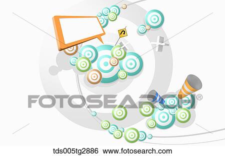 Stock Illustration - abstractive patterned artworks. Fotosearch