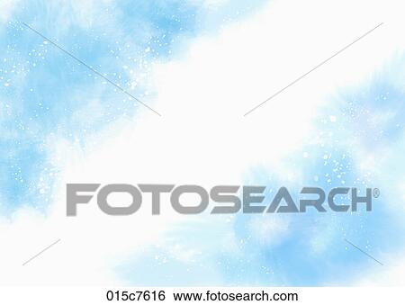 blue toned touches make abstractive background View Large Illustration Stock Illustration - blue toned touches make abstractive background. Fotosearch
