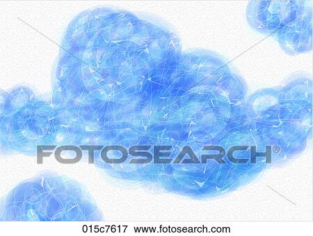 blue toned touches make abstractive background View Large Illustration Stock Illustration - blue toned touches make abstractive background. Fotosearch