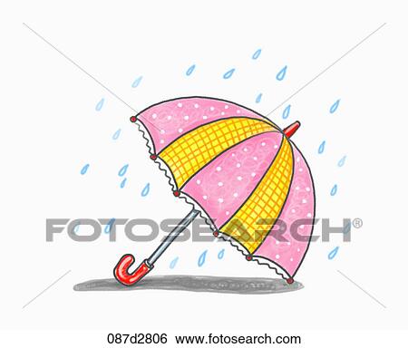 Drawing of an umbrella View Large Illustration Stock Illustration - Drawing of an umbrella. Fotosearch