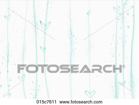 lines make abstractive background with heart View Large Illustration Clip Art - lines make abstractive background with heart. Fotosearch