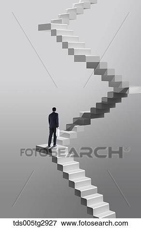 rare view of the stood businessman View Large Illustration Stock Illustration - rare view of the stood businessman. Fotosearch