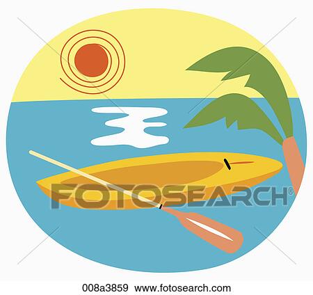ship is floating on the ocean View Large Illustration Stock Illustration - ship is floating on the ocean. Fotosearch