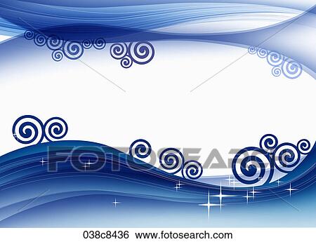 The image of blue curved line View Large Illustration Stock Illustration - The image of blue curved line. Fotosearch