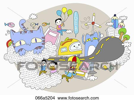 The image of education View Large Illustration Stock Illustration - The image of education. Fotosearch