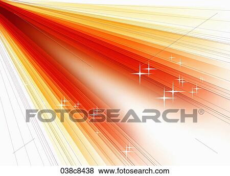 The image of orange line View Large Illustration Stock Illustration - The image of orange line . Fotosearch