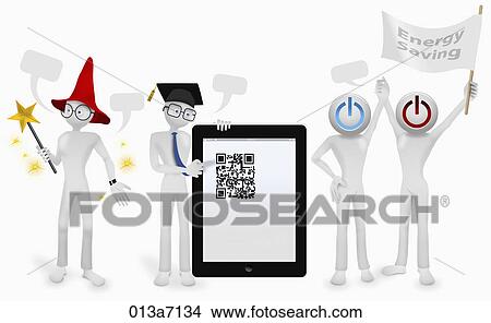 Various images for business man View Large Illustration Stock Illustration - Various images for business man. Fotosearch