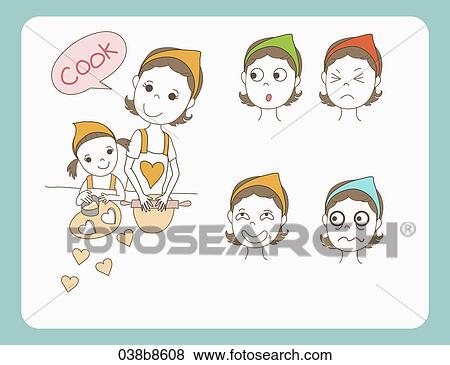 Various images for cooking View Large Illustration Stock Illustration - Various images for cooking. Fotosearch