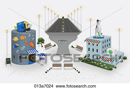 Stock Illustration - various types of building structures. Fotosearch