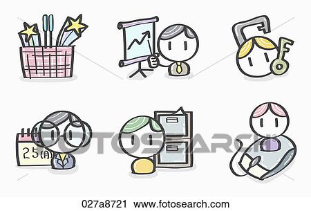 Clip Art - Various types of icons. Fotosearch