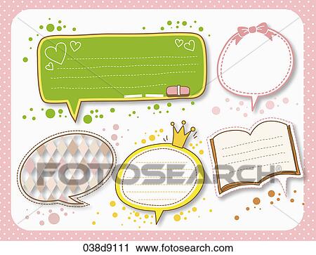 Various types of icons for memo View Large Illustration Clip Art - Various types of icons for memo. Fotosearch