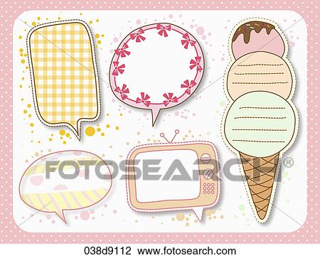 Various types of icons for memo View Large Illustration Drawing - Various types of icons for memo. Fotosearch