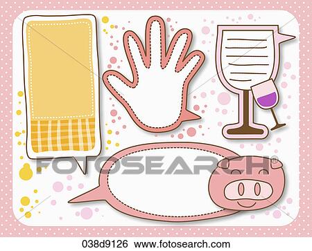 Various types of icons for memo View Large Illustration Stock Illustration - Various types of icons for memo. Fotosearch