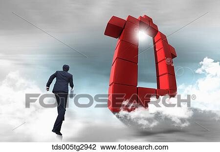 A man running toward arrow shaped boxes View Large Photo Image Stock Image - A man running toward arrow shaped boxes. Fotosearch