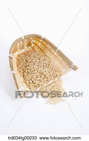 Stock Image - A strainer with crop . Fotosearch