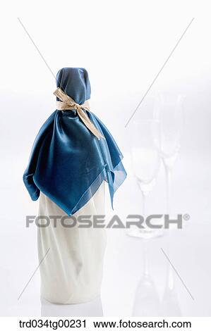 A wrapped bottles with cloth and glasses View Large Photo Image Stock Image - A wrapped bottles with cloth and glasses. Fotosearch