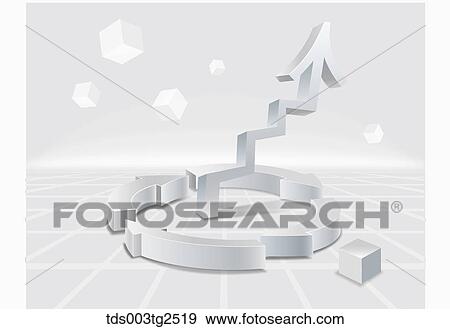 Abstractive Image Of Cubes And Arrows View Large Photo Image Stock Photo - Abstractive Image Of Cubes And Arrows. Fotosearch