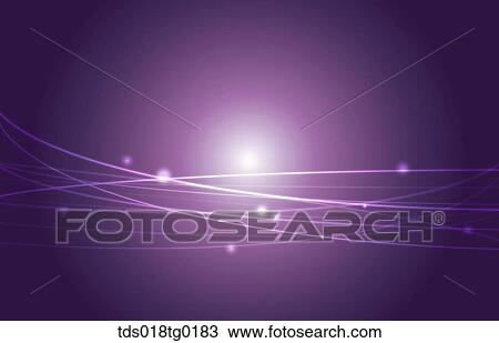 Stock Image - Abstractive image of purple background and white light. Fotosearch
