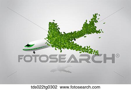 Airplane Of Green Leaves View Large Photo Image Stock Image - Airplane Of Green Leaves. Fotosearch