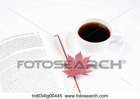 Autumn With A Cup Of Coffee And An Open Book View Large Photo Image Stock Photography - Autumn With A Cup Of Coffee And An Open Book. Fotosearch
