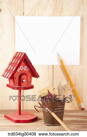 Autumn With Fallen Leaves And Letter View Large Photo Image Stock Photo - Autumn With Fallen Leaves And Letter. Fotosearch