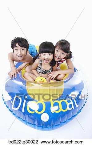 boy and girls are on the boat View Large Photo Image Stock Image - boy and girls are on the boat. Fotosearch
